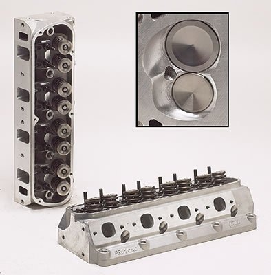 Dart Pro 1 Aluminum Cylinder Heads 13072143 Head, 1, Aluminum, Assembled, 62cc Chamber, 225cc Intake Runner, Ford, 289, 302, 351W, Each thumbnail 7
