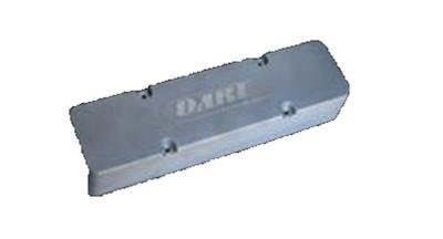 Dart Cast Aluminum Valve Covers 68000015 Covers, Tall, Aluminum, Logo, Chevy, Small Block, Pair thumbnail 1