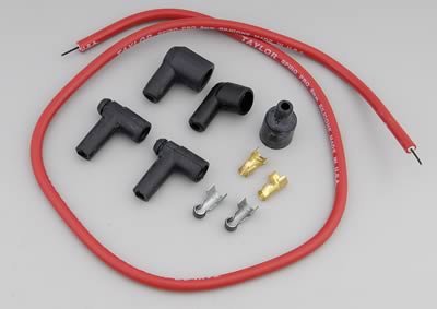 Taylor Coil Wire Kits 45429 Wire, Spiro-Pro, 8mm, Red, Male HEI/Female Socket, 90 Degree Boots, 36 in. Long, Kit thumbnail 3