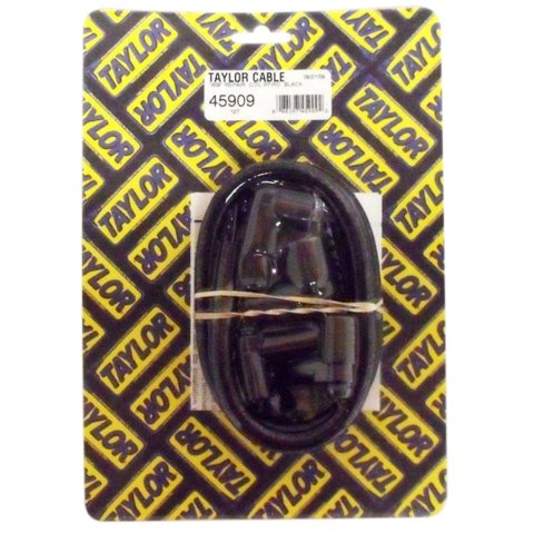 Taylor Coil Wire Kits 45909 Wire, 409, Spiral Core, 10.4mm, Black, Male HEI/Female Socket, 90 Degree Boots, 36 in. Long, Kit thumbnail 3