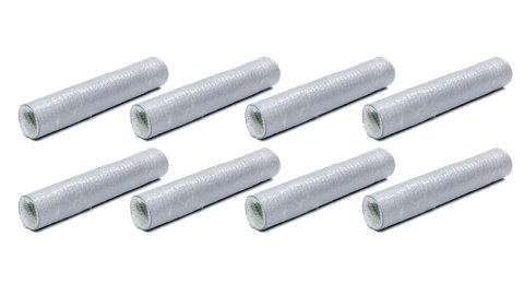 Taylor Fire Sleeve Boot Protectors 2522 Spark Plug Protector, Sleeve, 6 in., Silver, Set of 8 thumbnail 1