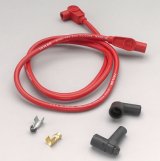 Taylor Spark Plug and Coil Wire Repair Kits 45423 Replacement Wire, Spiro-Pro, Red, 8mm, 90 180 Degree Boots, Kit thumbnail 2