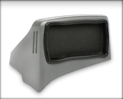 Edge Dash Pods 18502 Gauge Pod, Single, Gray, Ford, Each thumbnail 1