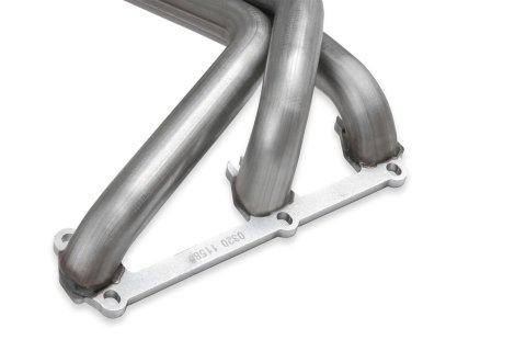 Flowtech Headers 11586FLT Headers, Upright, 1 5/8 in. Primary, 2.5 in. Collector, Stainless Steel, Natural, GM, 2.8L, 3.1L, 3.4L, Pair thumbnail 2