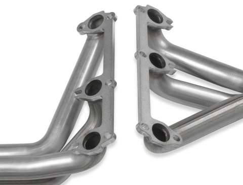 Flowtech Headers 11586FLT Headers, Upright, 1 5/8 in. Primary, 2.5 in. Collector, Stainless Steel, Natural, GM, 2.8L, 3.1L, 3.4L, Pair thumbnail 4