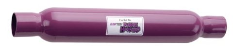 Flowtech Purple Hornie Steel 2.25 Inch Muffler 50225FLT Muffler, Hornie, 2 1/4 in. Inlet/2 1/4 in. Outlet, Steel, Each thumbnail 3