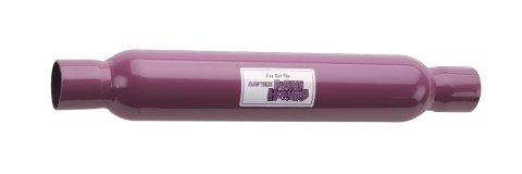 Flowtech Purple Hornie Steel 2.25 Inch Muffler 50225FLT Muffler, Hornie, 2 1/4 in. Inlet/2 1/4 in. Outlet, Steel, Each thumbnail 4
