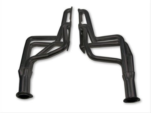 Flowtech Headers 11170FLT Headers, Long Tube, Steel, Painted, Pontiac, 326-455, Pair thumbnail 5