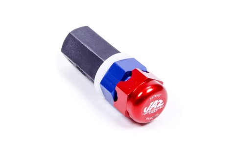Jaz Products Fuel Cell Tip Over Valves 834-108-06 Valve, Aluminum, Black/Blue Anodized, Female -8 AN to Male -8 AN, Each thumbnail 3