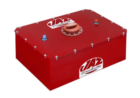 Jaz Products Pro Sport 16 Gallons Fuel Cell with Plastic T-Handle Cap 270-116-06 Cell, Sport, Cap, Steel Container, Bladder, Red, Gallons, Foam, Each
