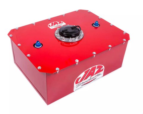 Jaz Products Pro Sport 8 Gallons Fuel Cell with Fill Valve and Steel Cap 275-008-06 Cell, Sport, Steel, Plastic Bladder, Red, Gallons, Foam, Each thumbnail 3