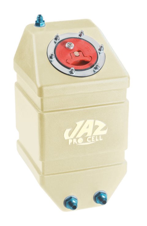 Jaz Products Drag Race 5 Gallons Fuel Cell 250-105-05 Cell, Race, Plastic, Natural, Gallons, Foam, Each thumbnail 3