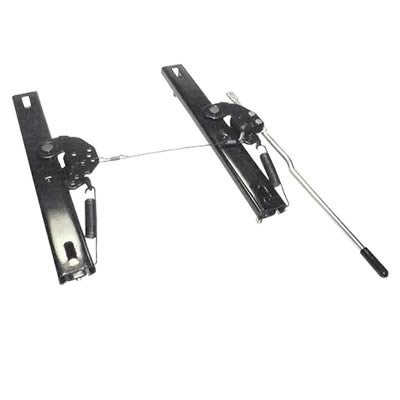 Jaz Products Sliding Seat Mounting Brackets 450-011-03 Bracket, Sliding, Steel, Cadmium Plated, Pair thumbnail 1