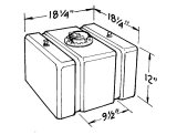 Jaz Products Circle Track 16 Gallons Fuel Cell 200-116-01 Cell, Track, Plastic, Black, Gallons, Foam, Each thumbnail 3