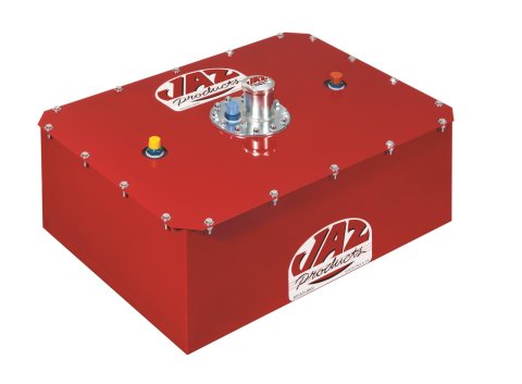 Jaz Products Pro Sport 8 Gallons Fuel Cell with Fill Valve and Flapper 277-008-06 Cell, Flapper, Steel Container, Plastic Bladder, Red, Gallons, Foam, Each thumbnail 1