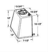 Jaz Products Econo Rail 3 Gallons Fuel Cell 290-103-01 Cell, Rail, Plastic, Black, Gallons, Foam, Each thumbnail 1