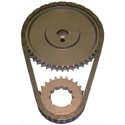 Cloyes Street Billet True Roller Timing Sets 9-3508X9 Chain and Gear Set, Roller, Double Roller, Ford, 332-428, FE, Set thumbnail 1