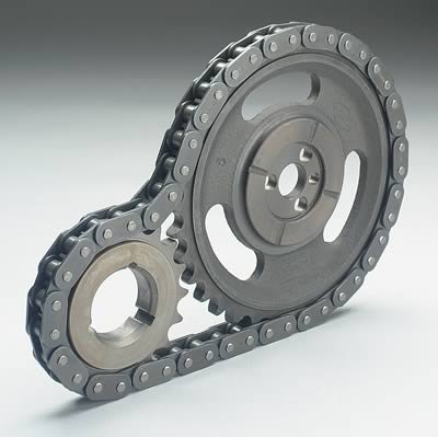 Cloyes Original Race True Roller Timing Sets 9-3157 Chain and Gear Set, Roller, Single Roller, Iron/Steel Sprockets, Chevy, 350, 5.7L, Set thumbnail 2