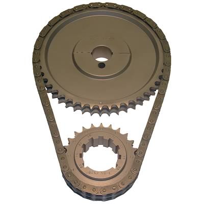 Cloyes Street Billet True Roller Timing Sets 9-3521X9 Chain and Gear Set, Billet, Double Roller, Steel Sprockets, Ford, 351C/351M/400M, Set thumbnail 1