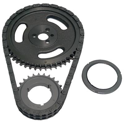 Cloyes Race Billet True Z-Racing Roller Timing Sets 9-3667TX3ZR Chain and Gears, Single Roller, Steel Sprockets, Center Distance Raised 0.390 in., 3 Key Way Version, Chevy, 7.0L LS, Kit