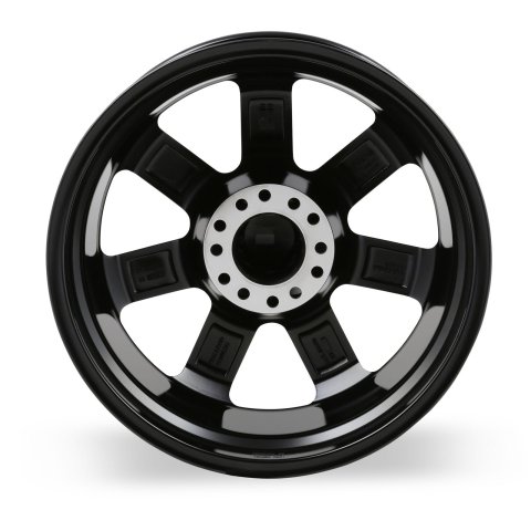 REV Wheels 885 Series Offroad Gloss Black 20x9 Wheel, Series, Offroad, 20 in. x 9 in., Aluminum, Black, 6 x 5.5 in./135mm Bolt Circle, 4.53 in. Backspace, Each thumbnail 1
