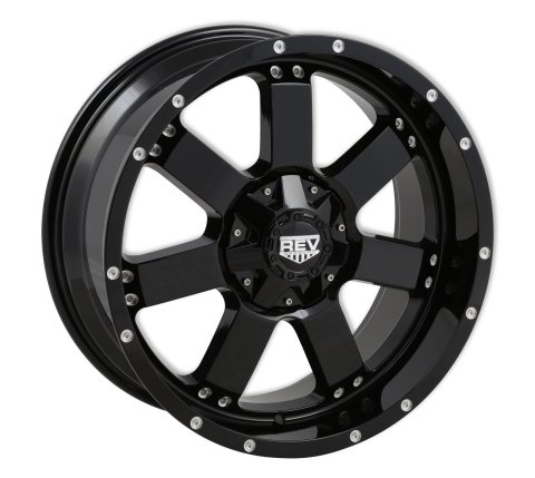 REV Wheels 885 Series Offroad Gloss Black 20x9 Wheel, Series, Offroad, 20 in. x 9 in., Aluminum, Black, 6 x 5.5 in./135mm Bolt Circle, 4.53 in. Backspace, Each thumbnail 4