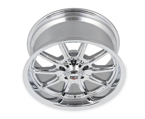 REV Wheels 110 Classic Series Chrome 17x8 Wheel, Classic, 17 in. x 8 in., Aluminum, Chrome, 5 x 4.75 in. Bolt Circle, 4.5 in. Backspace, Each thumbnail 1