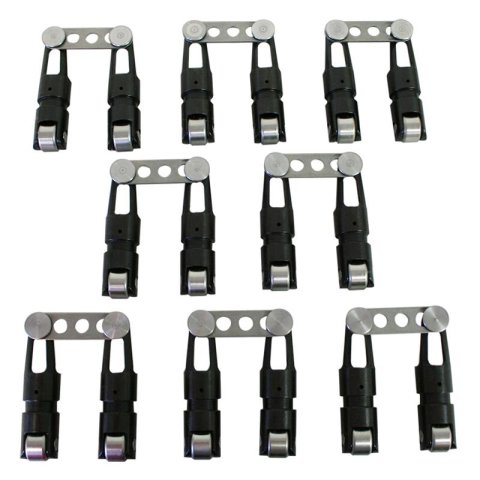 Howards Cams Pro Lite Direct Lube Mechanical Roller Lifters 91132 Lifters, Roller, Lube, Vertical Bar, Chevy, Small Block, .300 in. Tall, Set of 16 thumbnail 1