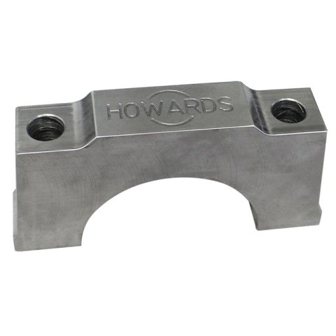 Howards Cams Extreme Billet Main Caps H350F Cap, Steel, Front, Straight Outer Bolts, 2-Bolt, Chevy, Small Block, Each thumbnail 1