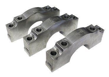 Howards Cams Extreme Billet Main Caps H454 Caps, Steel, Center, Straight Outer Bolts, 4-Bolt, Chevy, Big Block, Set of 3 thumbnail 2
