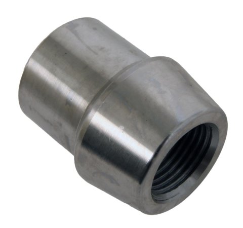 FK Weldable Tube Ends 2708 End, Weldable, Chromoly Steel, 1.250 in. Diameter, 3/4 in.-16 RH Thread, Smooth End, Each