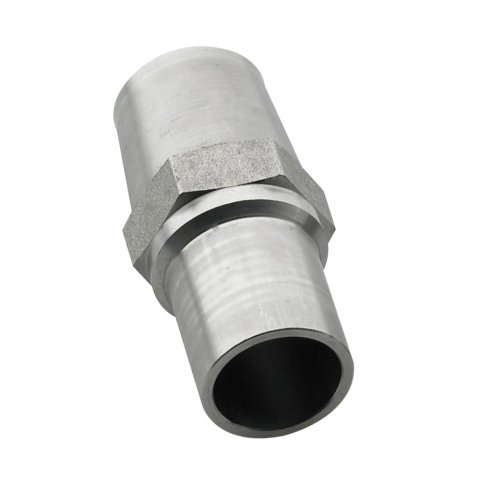 FK Weldable Tube Ends 2708L-H End, Weldable, Chromoly Steel, 1.250 in. Diameter, 3/4 in.-16 LH Thread, Smooth/Groove End, Hex, Each thumbnail 2