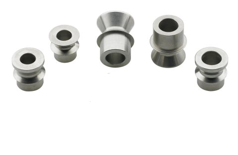 FK High-Misalignment Bushings 8-6HB Bushings, Stainless Steel, .375 in. I.D., .645 in. O.D., Pair thumbnail 3