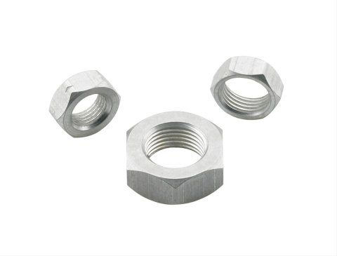 FK Jam Nuts AJNR05 Nut, Aluminum, Zinc Finish, 5/16-24 RH in. Thread, Each