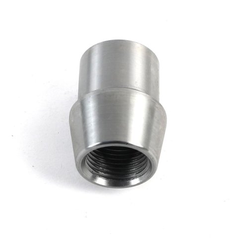 FK Weldable Tube Ends 2508 End, Weldable, Chromoly Steel, 1.125 in. Diameter, 3/4 in.-16 RH Thread, Smooth End, Each thumbnail 1