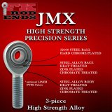 FK JMX/JMXL Series Rod Ends JMX14T End, Series, 7/8 in.-14, Male Threads, 3-piece, Alloy Steel, 0.875 in. Bore, Each thumbnail 4