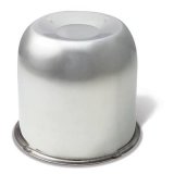 Gorilla Hub Covers HC202SS Center Cap, Stainless Steel, Polished, Push-Through, 4.250 in. Diameter, Dome, 4.000 in. Length, Each thumbnail 1