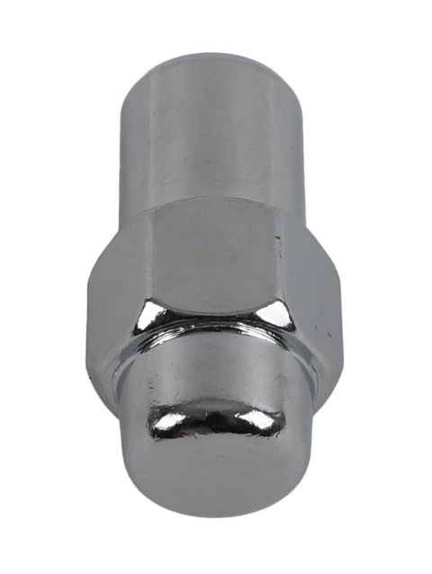 Gorilla Lug Nuts 000000000000073178 Nuts, Closed End, Shank Style, 0.750 in. Shank Length, 7/16 in.-20, Steel, Chrome, 13/16 in. Hex, Each