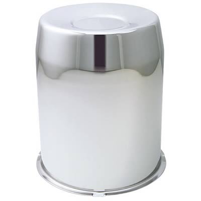 Gorilla Hub Covers HC211LSS Center Cap, Stainless Steel, Polished, Push-Through, 5.100 in. Diameter, Dome Style, 6.25 in. Length, Each thumbnail 1
