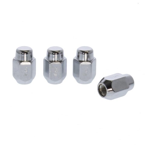 Gorilla Lug Nuts 71177B Nut, Acorn, Chrome, 13/16 in. Hex, 7/16 in.-20, Set of 4 thumbnail 1
