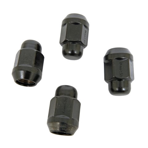 Gorilla Lug Nuts 91147BCB Acorn Bulge Black Chrome (13/16" Hex) Bagged 14mm x 1.50 thumbnail 1