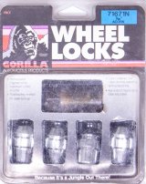 Gorilla Wheel Locks 71671N Lug Nuts, Conical Seat, 7/16 in. x 20 RH, Closed End, Locking, Chrome Plated Steel, Set of 4 thumbnail 5