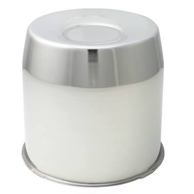 Gorilla Hub Covers HC211SS Center Cap, Stainless Steel, Polished, Push-Through, 5.100 in. Diameter, Dome Style, 4.800 in. Length, Each thumbnail 2