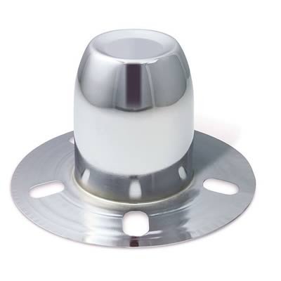 Gorilla Hub Covers HC226 Center Cap, Steel, Chrome, Push-through, 3.195 in. Diameter, Derby Style, 3.700 in. Length, Each thumbnail 1