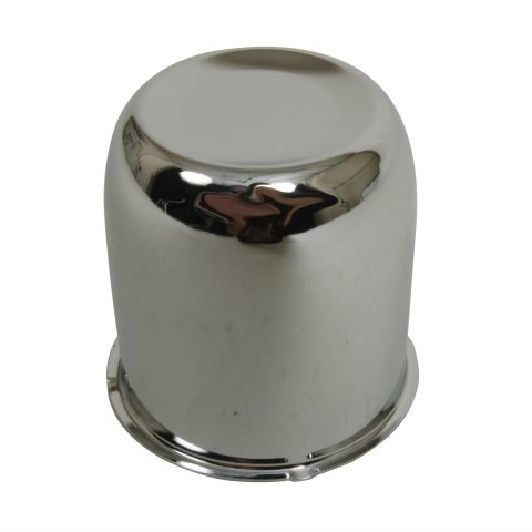 Gorilla Hub Covers HC200 Center Cap, Steel, Chrome, Push-Through, Dome, 3.195 in. Diameter, 3.3 in. Length, Each thumbnail 1