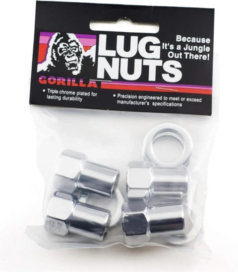 Gorilla Automotive Lug Nuts and Bolts 73077B Standard Mag Open End Bagged 7/16 thumbnail 1