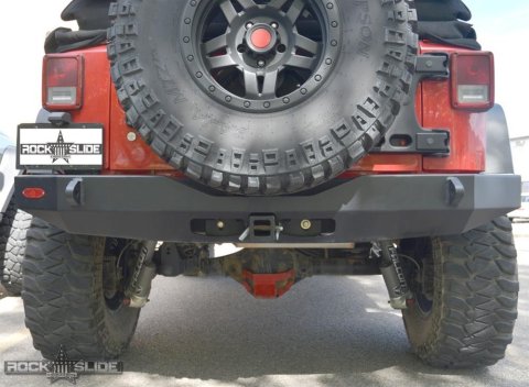 Rock Slide Engineering Bumpers RB-F-101-JK Rigid Rear Bumper, No Tire Carrier, 2007-18 Jeep JK 2-4 Door thumbnail 4