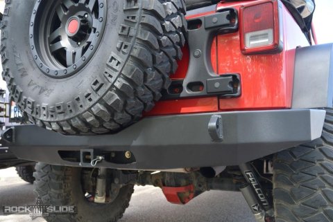 Rock Slide Engineering Bumpers RB-F-101-JK Rigid Rear Bumper, No Tire Carrier, 2007-18 Jeep JK 2-4 Door thumbnail 5