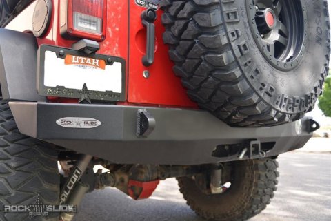 Rock Slide Engineering Bumpers RB-F-101-JK Rigid Rear Bumper, No Tire Carrier, 2007-18 Jeep JK 2-4 Door thumbnail 6