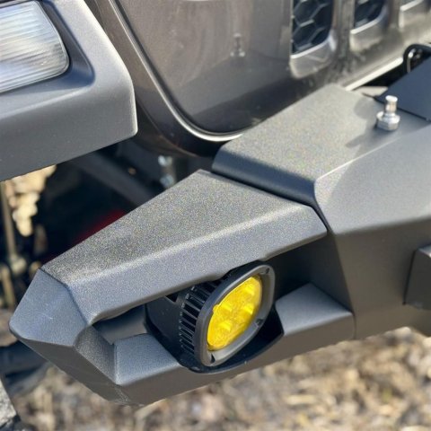 Rock Slide Engineering Bumpers FB-F-300-JL Mid Front Bumper With Winch Plate For 18-25 Jeep Wrangler JL 2-4 Door 20-25 Gladiator thumbnail 7